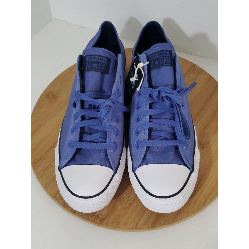 Converse CTAS Men's Suede Canvas Low Top Sneakers Indigo Size 10 NIB - Picture 4 of 10